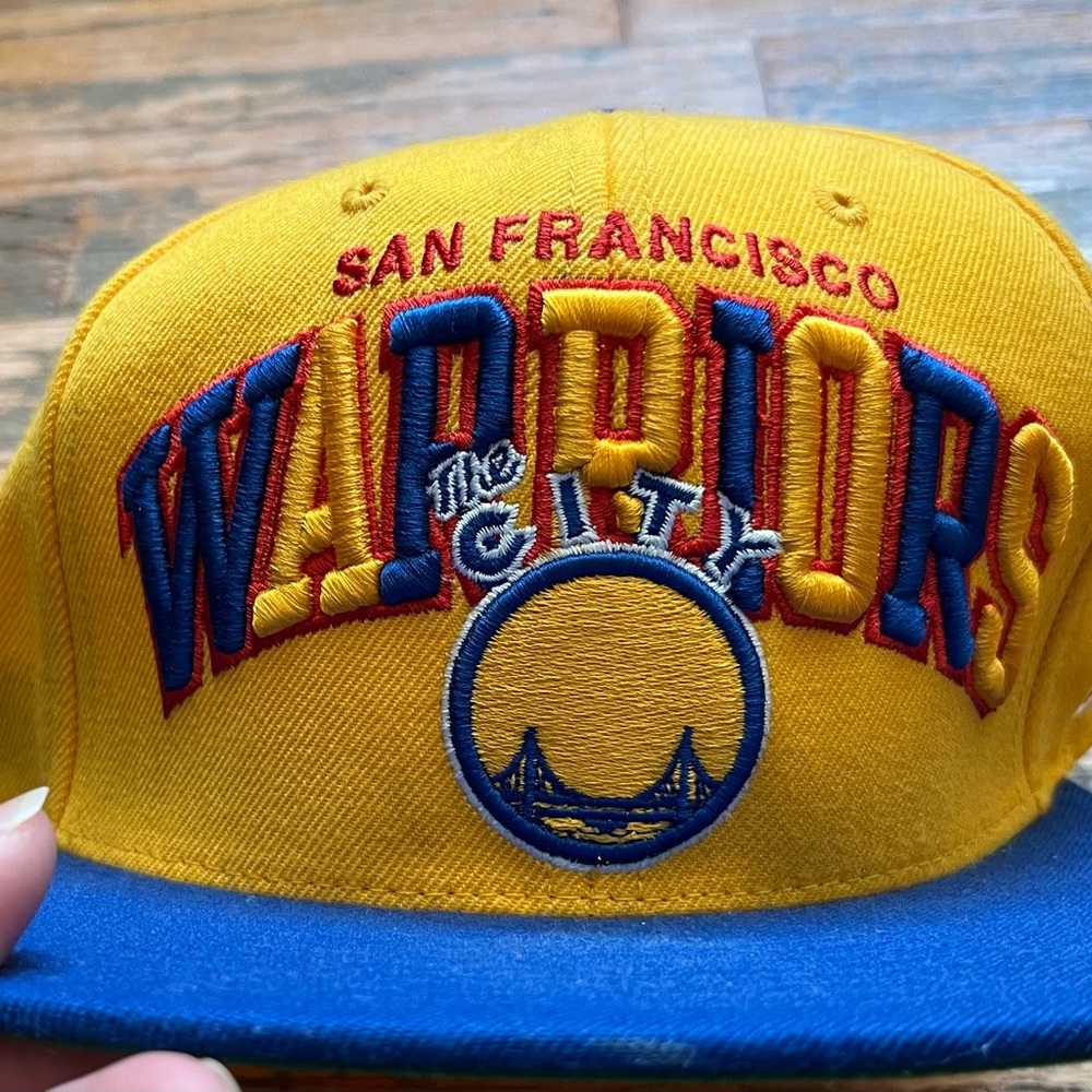 Mitchell & Ness Golden State Warriors Hat with Philippines flag patch